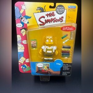Playmates 2002 Simpsons UTER World of Springfield Interactive Figure Series 8